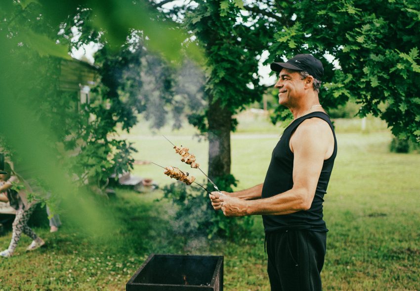 ‘’Kaimiņu būšana’’ Kumelītēs. Foto: Imants Ratnieks